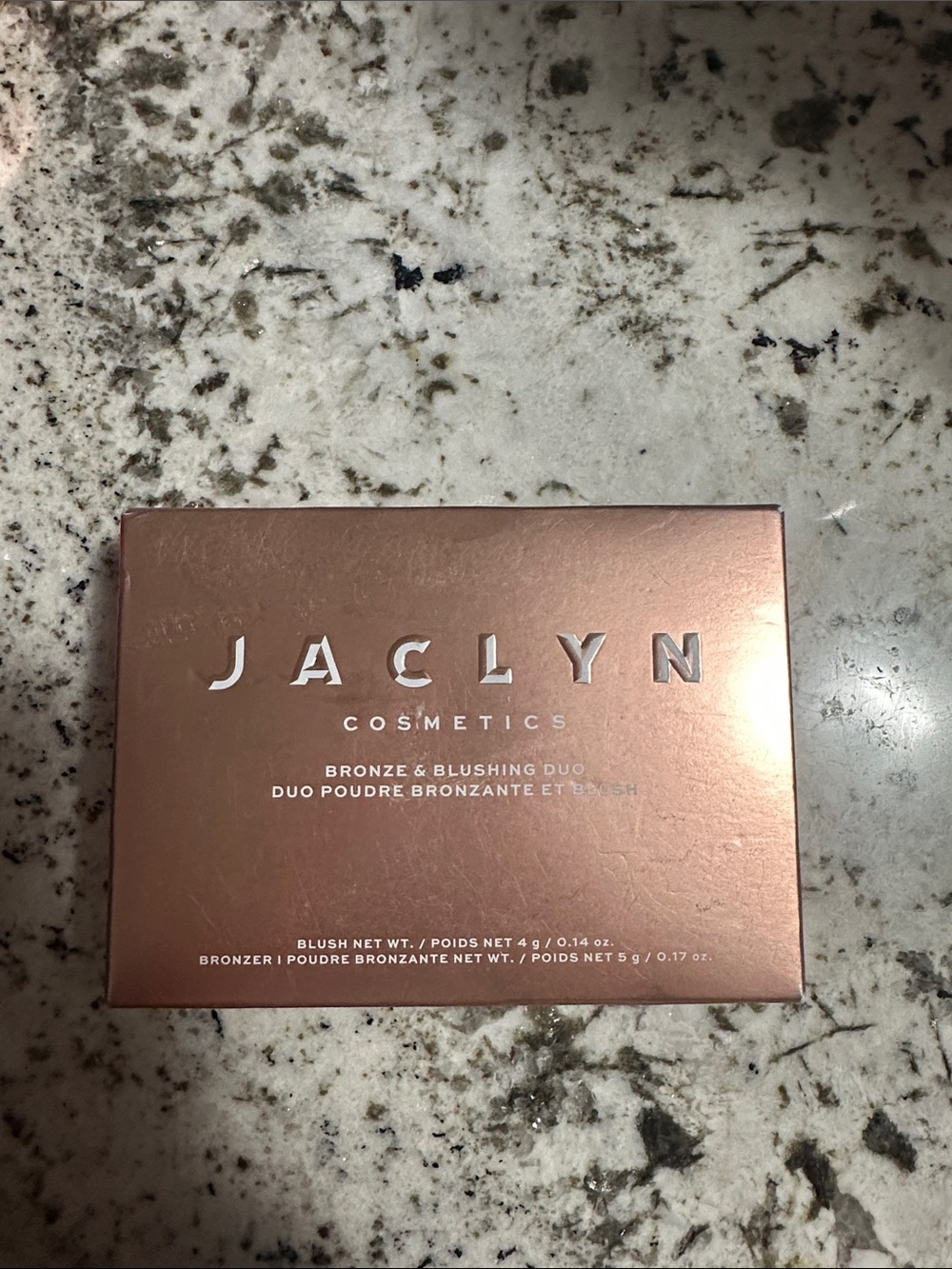 Jaclyn Cosmetics Bronze & Blushing Duo — Rose Gold